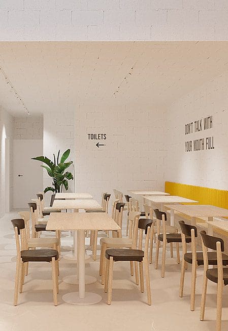 Comedor residencia San Mamés