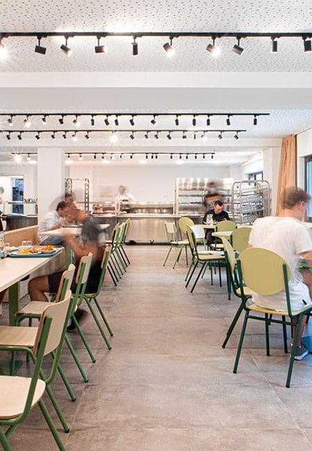 Cafetería residencia universitaria en Cartagena