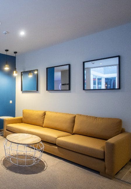 Zona común residencia Bilbao centro