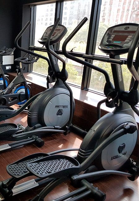 Gimnasio apartamento estudiantes