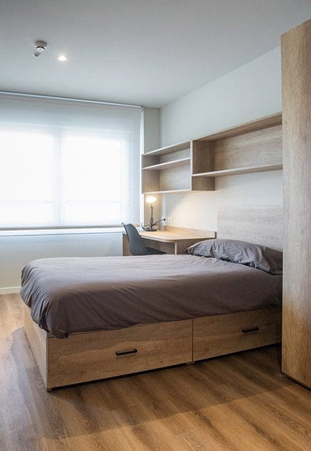 Habitación individual extra reisdencia bilbao