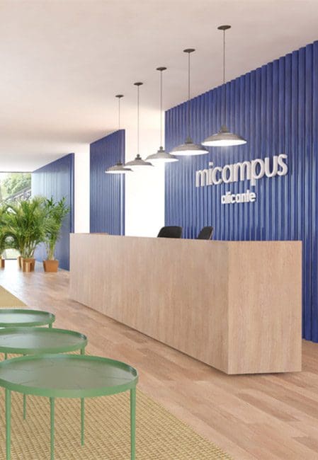 Lobby residencia Alicante