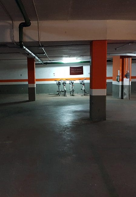 Gimnasio apartamento estudiantes