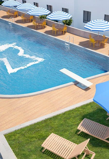 Piscina residencia Alicante