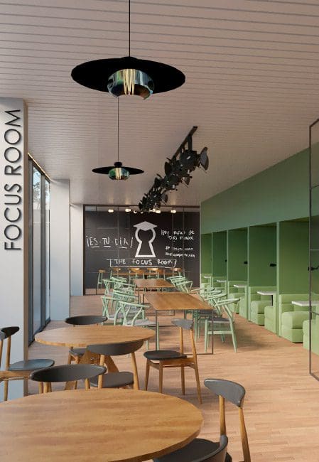 Sala estudios residencia Alicante