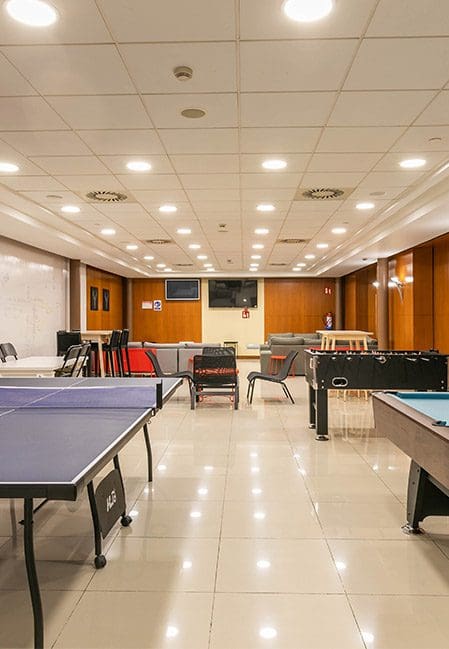 Zona de juegos residencia universitaria Aranjuez