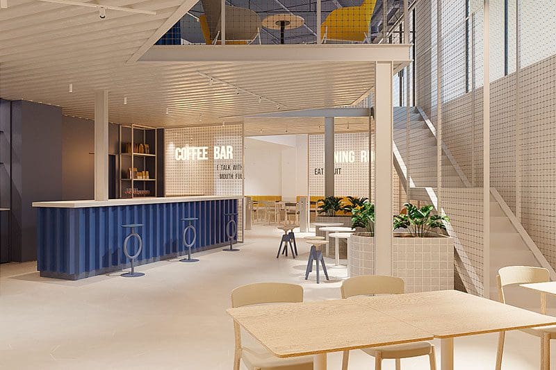 Zonas comunes residencias universitarias en Bilbao