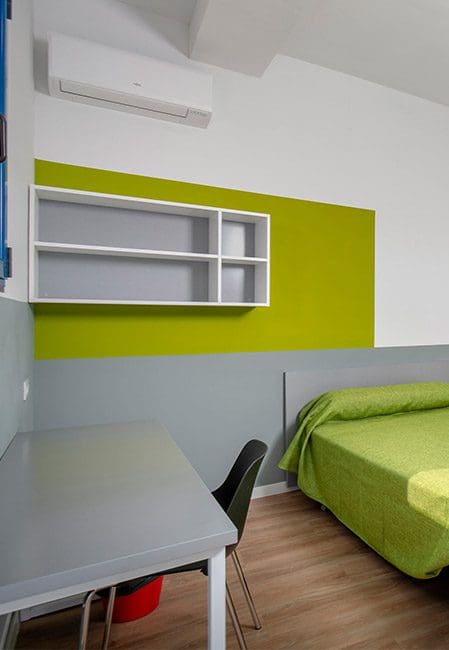 Ático premium residencia universitaria Galileo Galilei Valencia