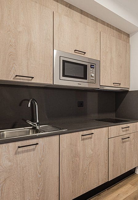 Habitación individual residencia universitaria en Santander