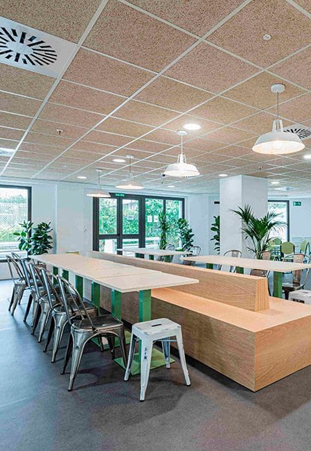 Comedor residencia universitaria Santander