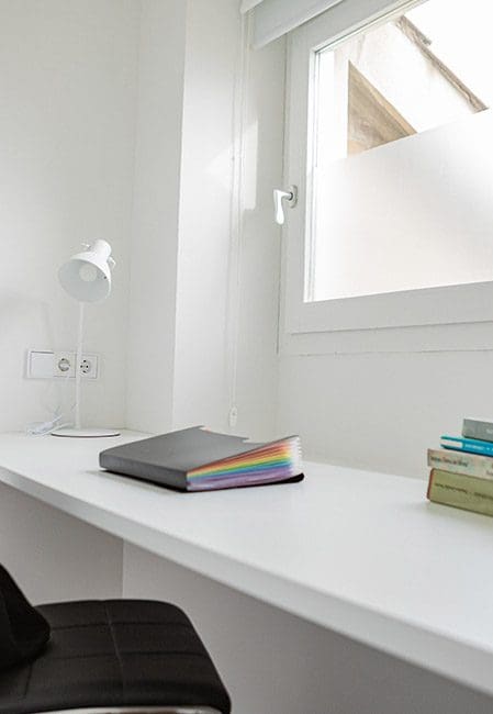 Habitación individual extra residencia en Pamplona