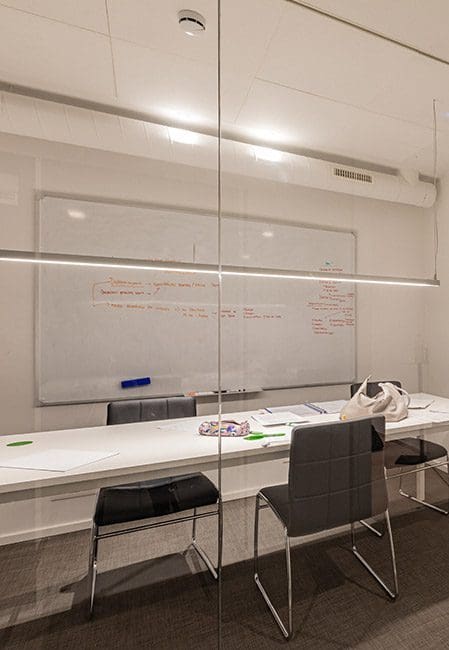 Zona de estudios residencia universitaria Pamplona