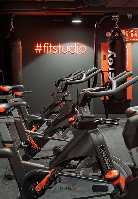 Gimnasio residencia universitaria en Oviedo