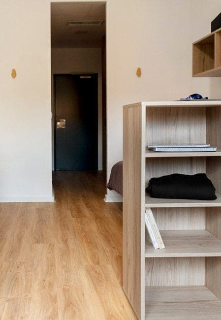 Habitación doble residencia universitaria Galileo Galilei Valencia