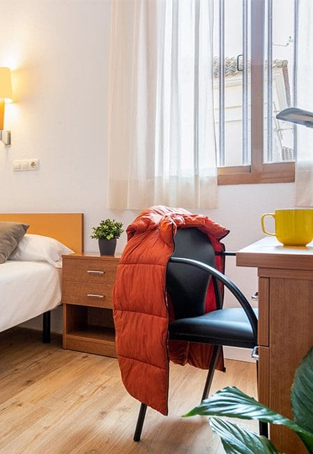 Habitación individual en residencia Bormujos, Sevilla