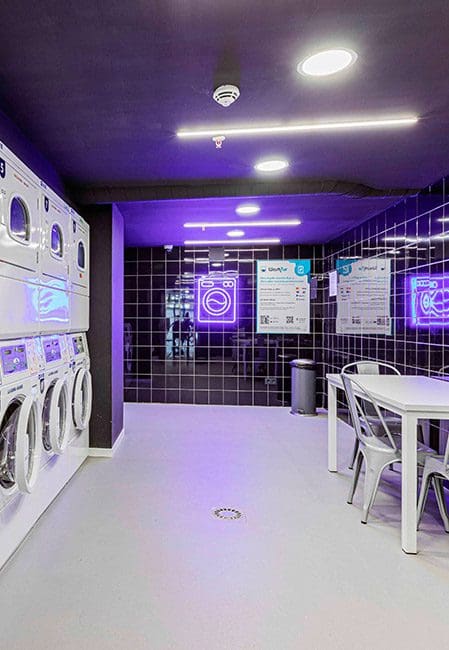 Lavandería residencia universitaria Santander