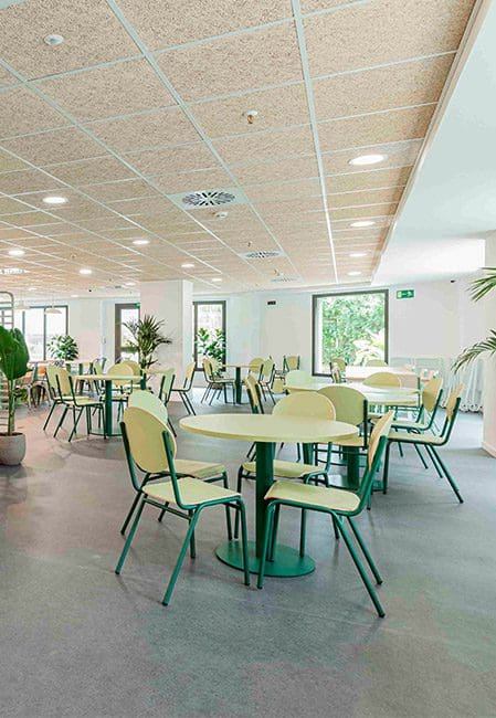 Comedor residencia universitaria Santander