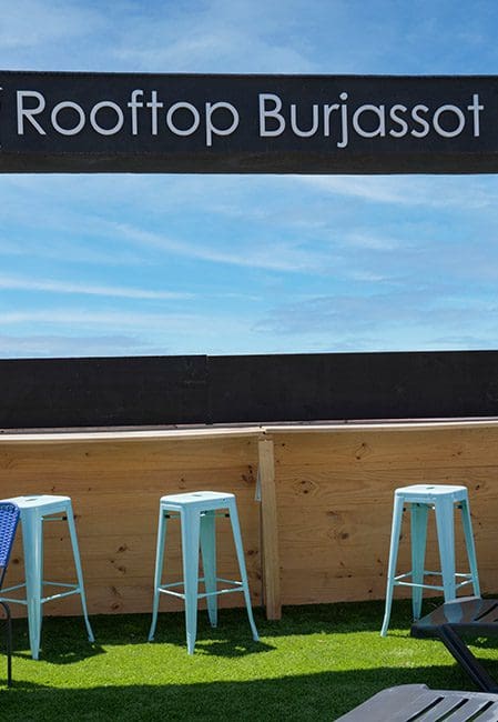 Rooftop residencia universitaria en Burjassot