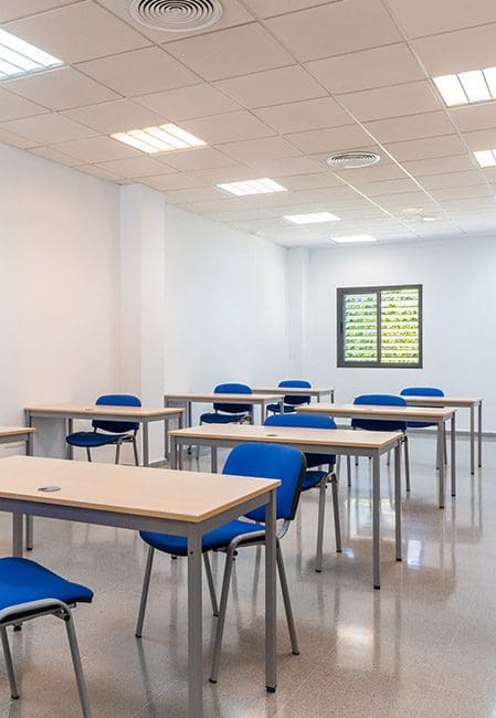 Sala de estudios residencia universitaria en Rector Estanislao del Campo, Sevilla