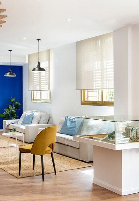 Lobby residencia en Armendáriz, Sevilla