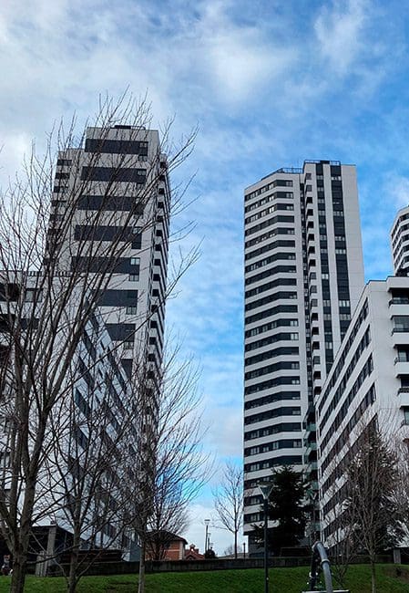 Ubicacion de las residencias