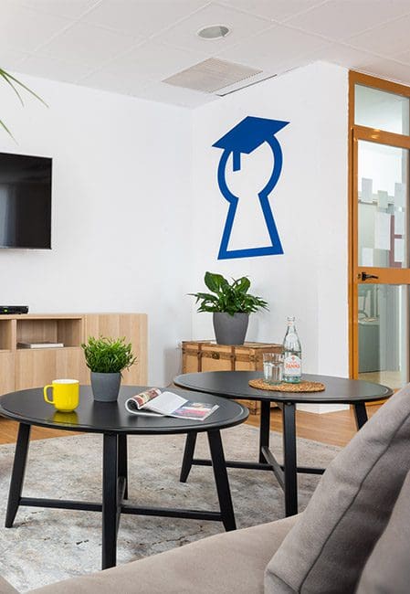 Sala de estar residencia Bormujos, Sevilla