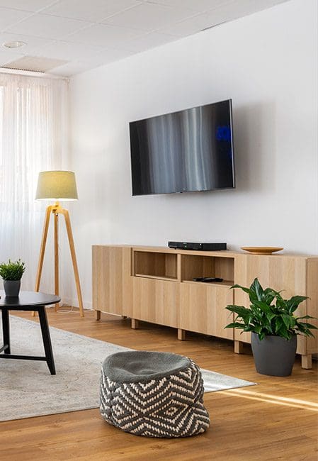 Sala de estar residencia Bormujos, Sevilla